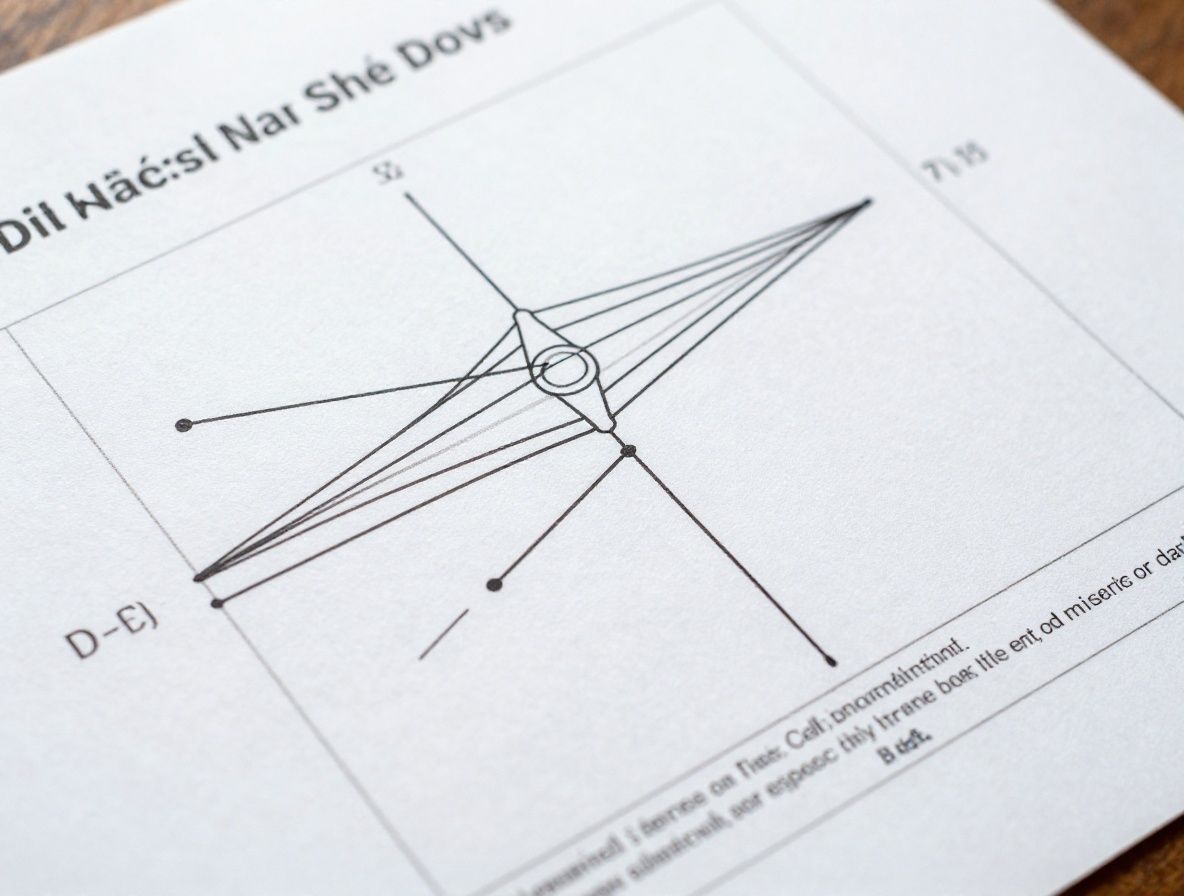 Detailní záběr analytického diagramu a schématu procesů nakreslených na papíře vedle vědeckých knih, minimalistické prostředí, přirozené světlo